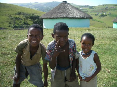 дети африканского племени Коса